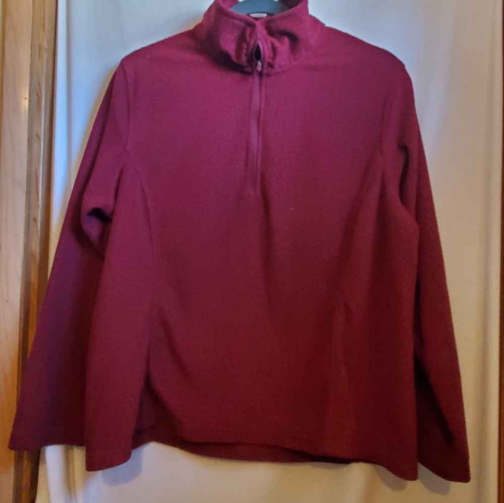 Lands' End Women's Burgundy Jacket